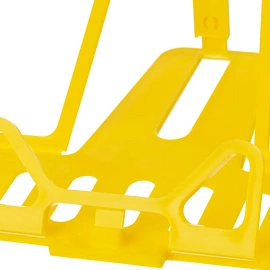 Подставка для книг Глобус пластиковая жёлтая