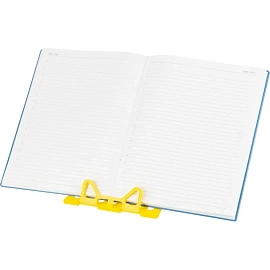 Подставка для книг Глобус пластиковая жёлтая