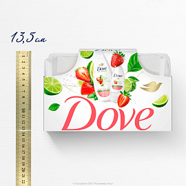 Подарочный набор косметики для женщин Dove Фруктовый крем
