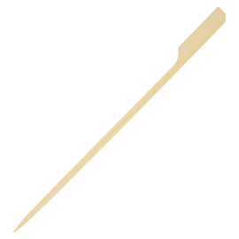 Пики для канапе бамбуковые ГОЛЬФ 15 см, 100 шт., КП, 133045