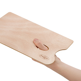 Палитра деревянная Гамма Студия прямоугольная 20х30 см фото Палитра деревянная Гамма Студия прямоугольная 20х30 см