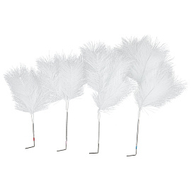 Ель новогодняя искусственная "Пушистая" 180 см, белая, ЗОЛОТАЯ СКАЗКА, 592048