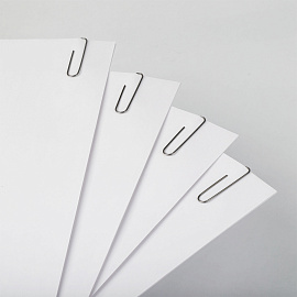 Скрепки 50мм, OfficeSpace, 50шт., карт. упаковка фото Скрепки 50мм, OfficeSpace, 50шт., карт. упаковка