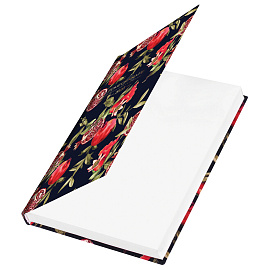 Ежедневник датированный 2025 145х215 мм, А5, STAFF, ламинированная обложка, "Гранаты", 116035