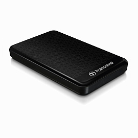 Внешний жесткий диск HDD (накопитель) Transcend StoreJet 25A3K 1 ТБ USB 3.0 (TS1TSJ25A3K)