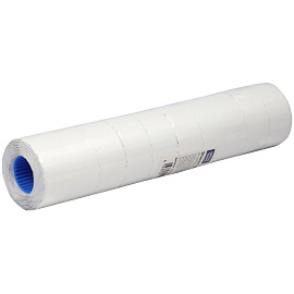 Этикет-лента OfficeSpace, 26*12мм, волна, белая 800 этикеток