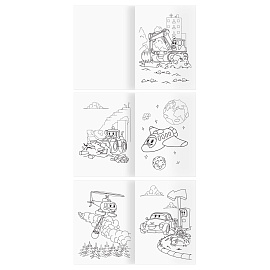 Раскраска А4, 16 стр., ТРИ СОВЫ "Для мальчиков