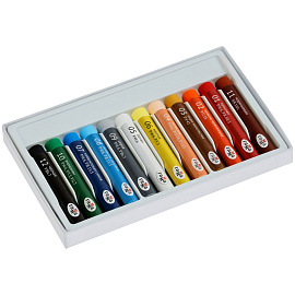 Пастель масляная Гамма Студия круглая 12 цветов