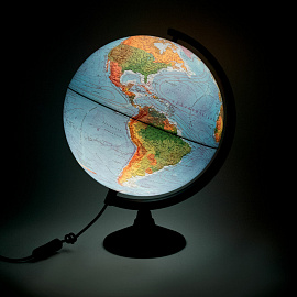 Глобус Globen Классик физико-политический 32 см с подсветкой