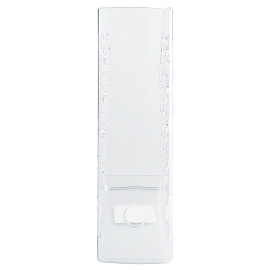 Лоток для бумаг вертикальный СТАММ "Вега", прозрачный, ширина 90мм