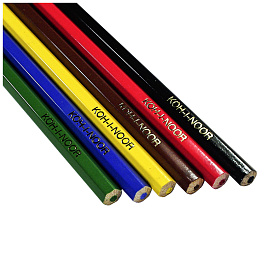 Карандаши цветные Koh-I-Noor "Teenage", 06цв., заточен., картон, европодвес фото Карандаши цветные Koh-I-Noor "Teenage", 06цв., заточен., картон, европодвес