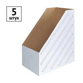 Накопитель-лоток архивный из микрогофрокартона OfficeSpace, 150мм, белый, до 1400л. фото Накопитель-лоток архивный из микрогофрокартона OfficeSpace, 150мм, белый, до 1400л.