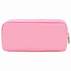 Пенал мягкий BRAUBERG PASTEL, 2 отделения, розовый, 21х9,5х5 см, 272276