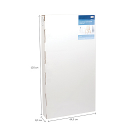 Мольберт напольный Хлопушка Гамма "Студия", планшет 60*60см, высота 120см, сосна фото Мольберт напольный Хлопушка Гамма "Студия", планшет 60*60см, высота 120см, сосна