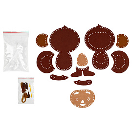 Игрушка из фетра Мульти-Пульти "Чебурашка