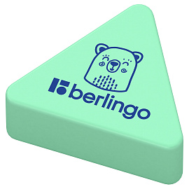 Ластик Berlingo "Zoo", треугольный, термопластичная резина, 28*24*10мм