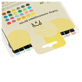 Набор капиллярных ручек MESHU 24цв., 0,4мм, европодвес фото Набор капиллярных ручек MESHU 24цв., 0,4мм, европодвес