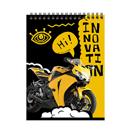 Блокнот А5 40л. на гребне BG "Будь смелее