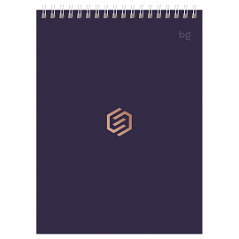 Блокнот А5 40л. на гребне BG "Моноколор. Классика