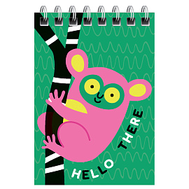 Блокнот А7 40л. на гребне BG "Funny picture