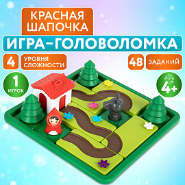 Настольная логическая игра IQ ТРЕНИНГ "Красная шапочка", 1TOY, Т25562