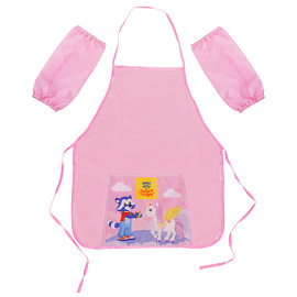 Набор для труда Мульти-Пульти "Для девочек", фартук, нарукавники, клеенка