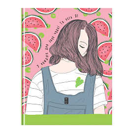 Бизнес-блокнот А5, 80л., BG "Девочки, такие девочки", глянцевая ламинация фото Бизнес-блокнот А5, 80л., BG "Девочки, такие девочки", глянцевая ламинация