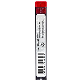 Грифели запасные 0,5 мм, HB, BRAUBERG, КОМПЛЕКТ 12 шт., "Hi-Polymer", 180445