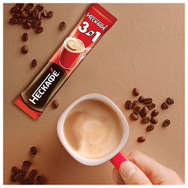 Кофе порционный растворимый Nescafe 3 в 1 Классик 20 пакетиков по 14.5 г