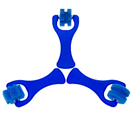 Валики для рисования JOVI (Испания), набор 3 шт., фигурные, ширина 2,5 см, европодвес, 812