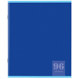 Тетрадь А5, 96 л., STAFF, скоба, клетка, офсет №2 ЭКОНОМ, обложка картон, "Monochrome" (микс в спайке), 404442