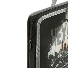 Папка с ручками А4 ArtSpace "Cruiser", пластик, на молнии, 45мм