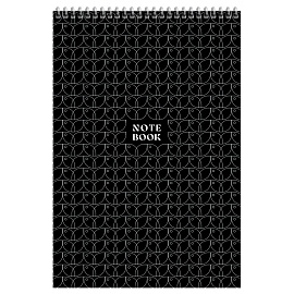 Блокнот А4 80л. на гребне BG "Моно. Узоры", твердая подложка фото Блокнот А4 80л. на гребне BG "Моно. Узоры", твердая подложка