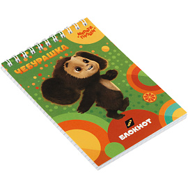 Блокнот А6 40л. на гребне Мульти-Пульти "Чебурашка