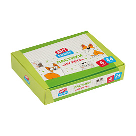 Ластик ArtSpace "My Pets", овальный, термопластичная резина, 60*28*12мм