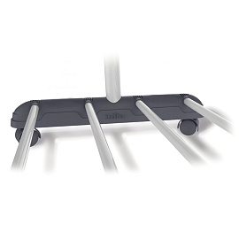 Вешало для одежды CH-4345 серое/хром