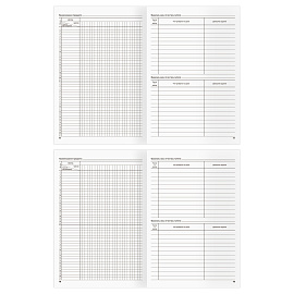 Классный журнал BG для 10-11 классов, 7БЦ, офсетная бумага