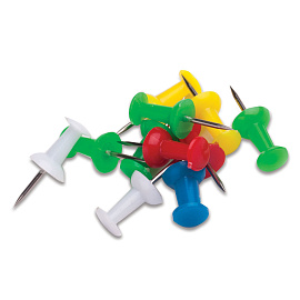 Силовые кнопки-гвоздики ОФИСМАГ, цветные, 50 шт., в картонной коробке., 222092 фото Силовые кнопки-гвоздики ОФИСМАГ, цветные, 50 шт., в картонной коробке., 222092