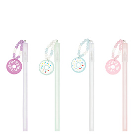 Ручка шариковая MESHU "Donut", синяя, 0,7мм, корпус ассорти, с топпером