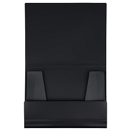 Папка на резинке OfficeSpace "Вита" А4, 500мкм, пластик, черная