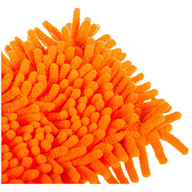 Насадка МОП для швабры OfficeClean Professional c кар-ми, 40*10см, ворс. м-фибра, ворс 2см,оранжевый