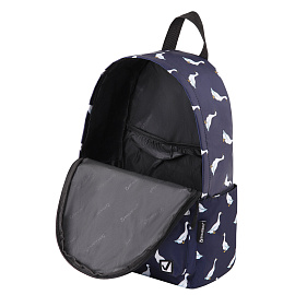 Рюкзак BRAUBERG POSITIVE универсальный, карман-антивор, "Ducks", 42х28х14 см, 271681