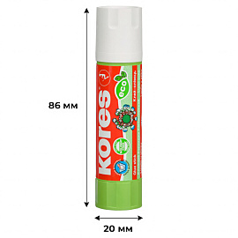 Клей-карандаш Kores Glue-Eco 10 г фото Клей-карандаш Kores Glue-Eco 10 г