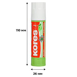 Клей-карандаш Kores Glue-Eco 20 г фото Клей-карандаш Kores Glue-Eco 20 г
