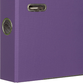 Папка-регистратор Bantex (Attache Selection) Economy Plus 50 мм фиолетовая бумвинил/бумага с защитным уголком
