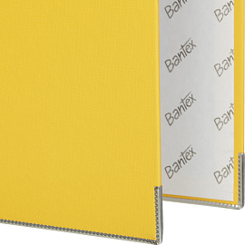 Папка-регистратор Bantex (Attache Selection) Economy Plus 50 мм жёлтая бумвинил/бумага с защитным уголком