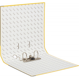 Папка-регистратор Bantex (Attache Selection) Economy Plus 50 мм жёлтая бумвинил/бумага с защитным уголком