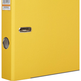 Папка-регистратор Bantex (Attache Selection) Economy Plus 50 мм жёлтая бумвинил/бумага с защитным уголком