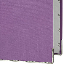 Папка-регистратор Bantex (Attache Selection) Economy Plus 80 мм фиолетовая бумвинил/бумага