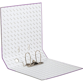 Папка-регистратор Bantex (Attache Selection) Economy Plus 80 мм фиолетовая бумвинил/бумага